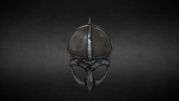 Viking Helm (Leather variant) viking, helmet
