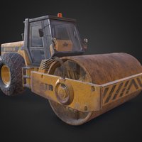 Road Roller cat, roll, heavy, road, roller, works, jcb, catterpilla, vehicle, steam, construction