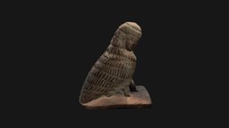 Ba-bird Statue egypt, romania, funerary, sibiu, ba-bird