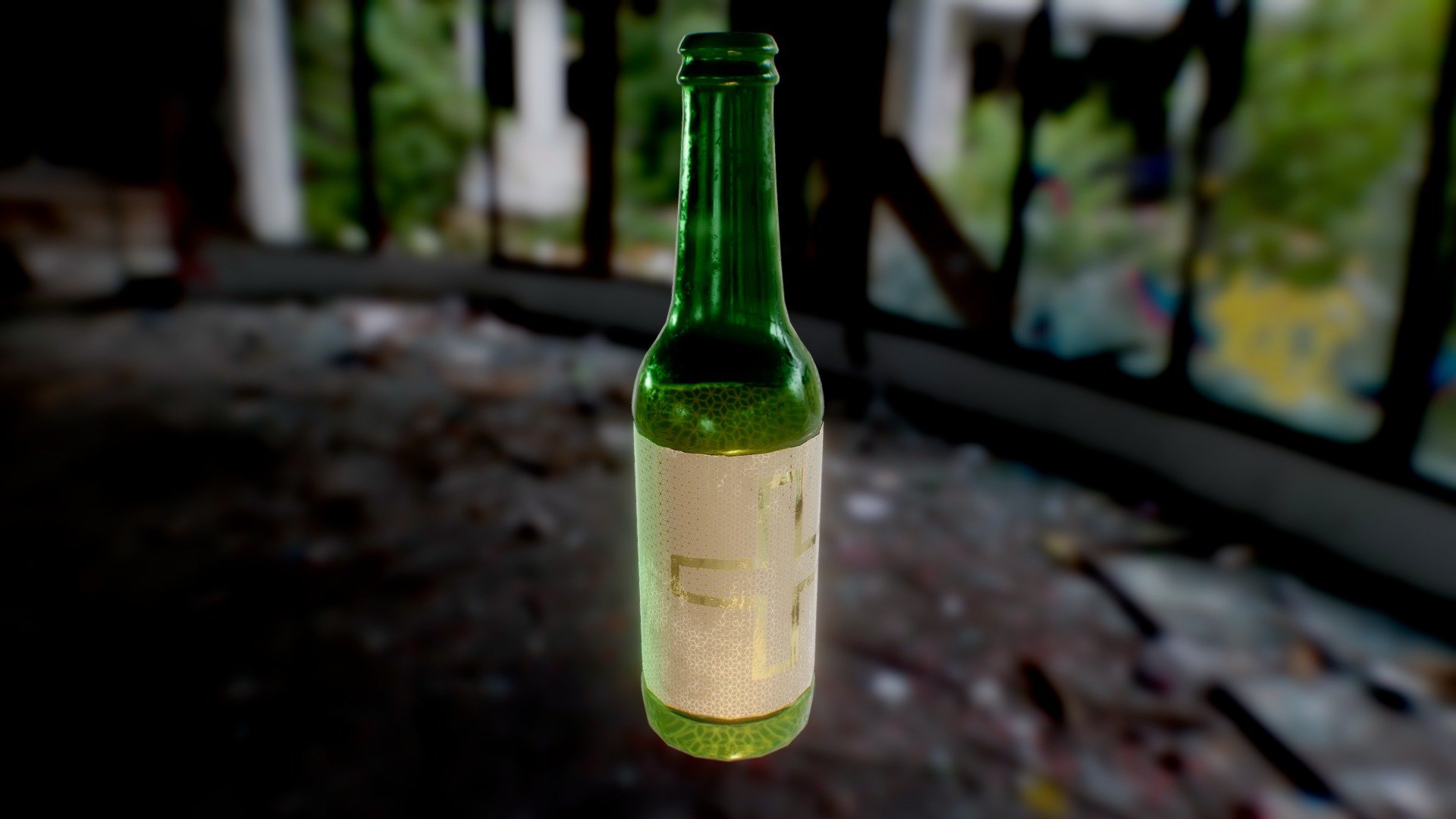 its a bottle - Bottle HD - Download Free 3D model by Al (@lightningocelot) 3d model