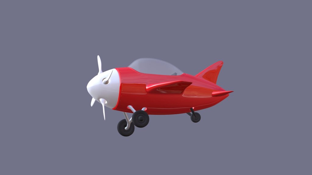 Avion - Avion - 3D model by Kinton 3d model