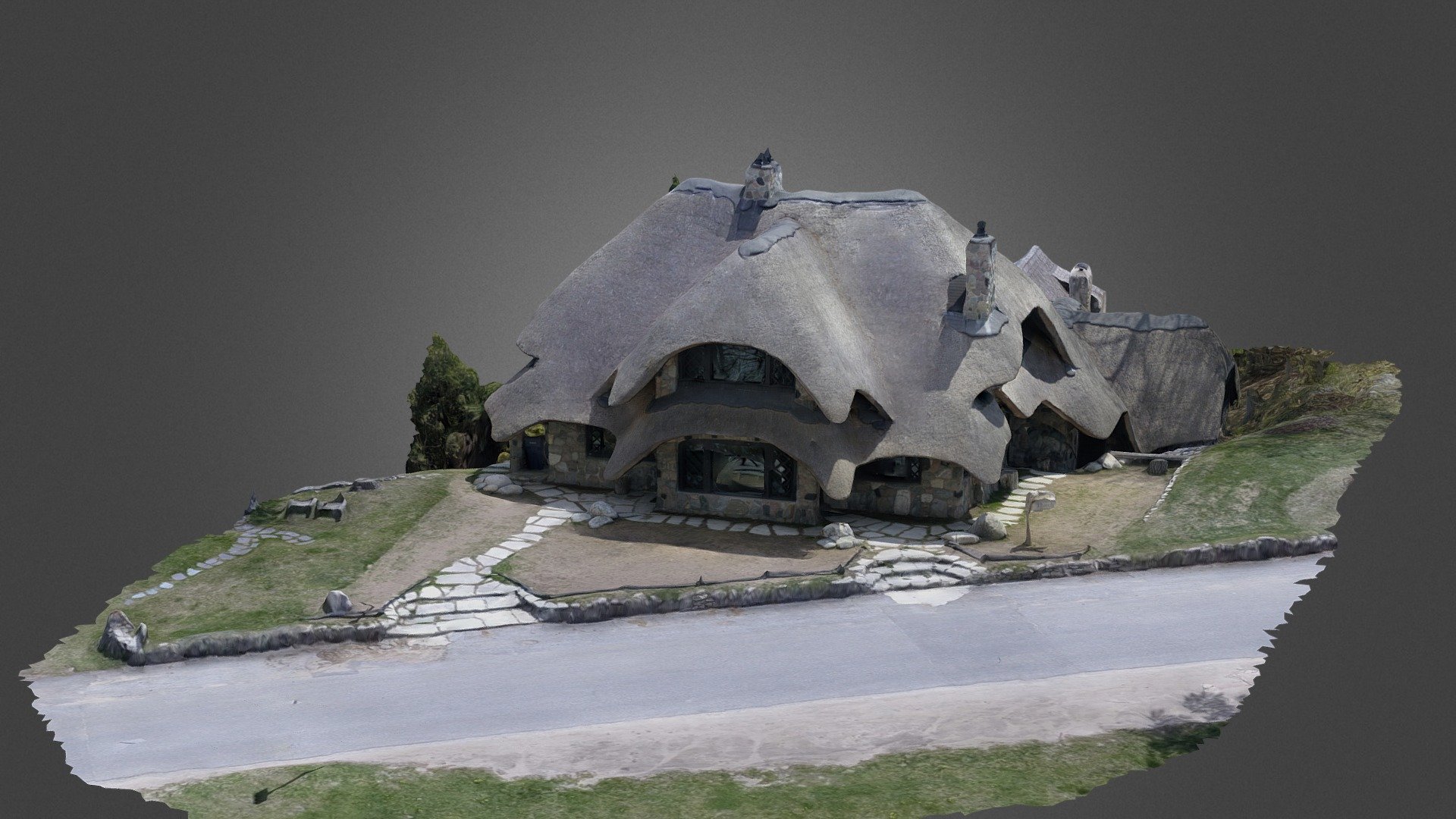Mushroom house in Charlevoix, MI
Thatch House
Imaged with a drone - Thatch House - 3D model by Emmet Drones (@kdamerow) 3d model