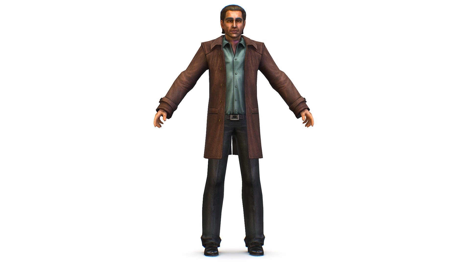 young man with a vest trouser and brown coat - 3dsMax file included/ texture 512 color only. body and head - young man with a vest trouser and brown coat - Buy Royalty Free 3D model by Oleg Shuldiakov (@olegshuldiakov) 3d model