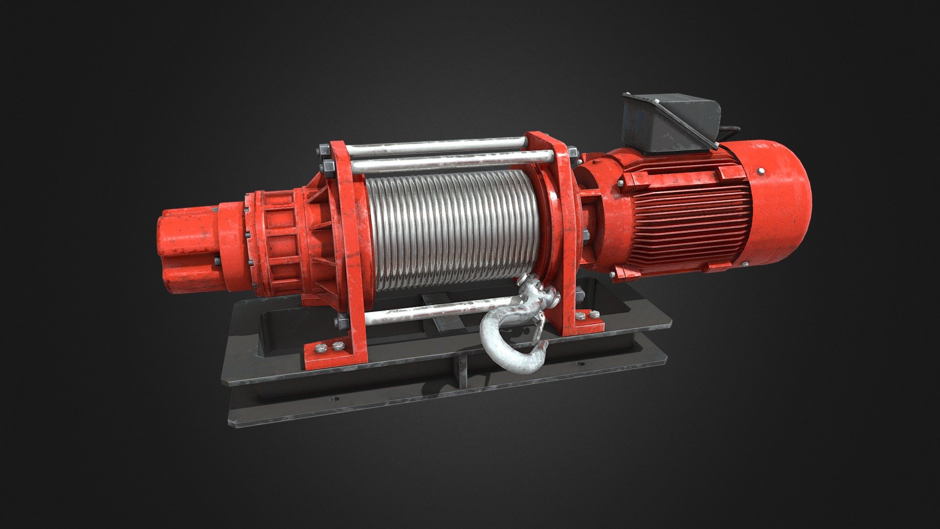 Electric Winch 3D Model by ChakkitPP.




This model was developed in Blender 2.90.1

Unwrapped Non-overlapping and UV Mapping

Beveled Smooth Edges, No Subdivision modifier.


No Plugins used.




High Quality 3D Model.



High Resolution Textures.

Polygons 24748 / Vertices 25930

Textures Detail :




2K PBR textures : Base Color / Height / Metallic / Normal / Roughness / AO

File Includes : 




fbx, obj / mtl, stl, blend
 - Electric Winch - Buy Royalty Free 3D model by ChakkitPP 3d model