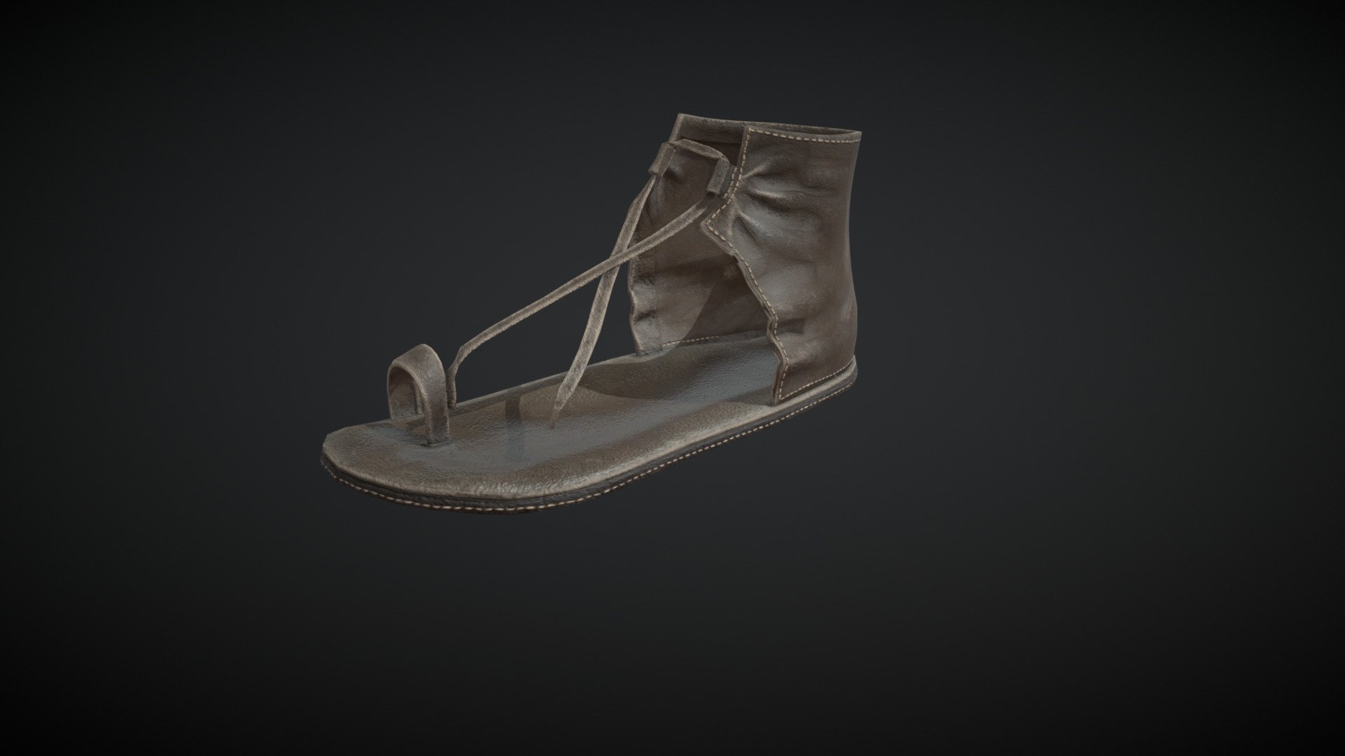 This shoe is an asset made for a project I am working on, for a character named &ldquo;Azur