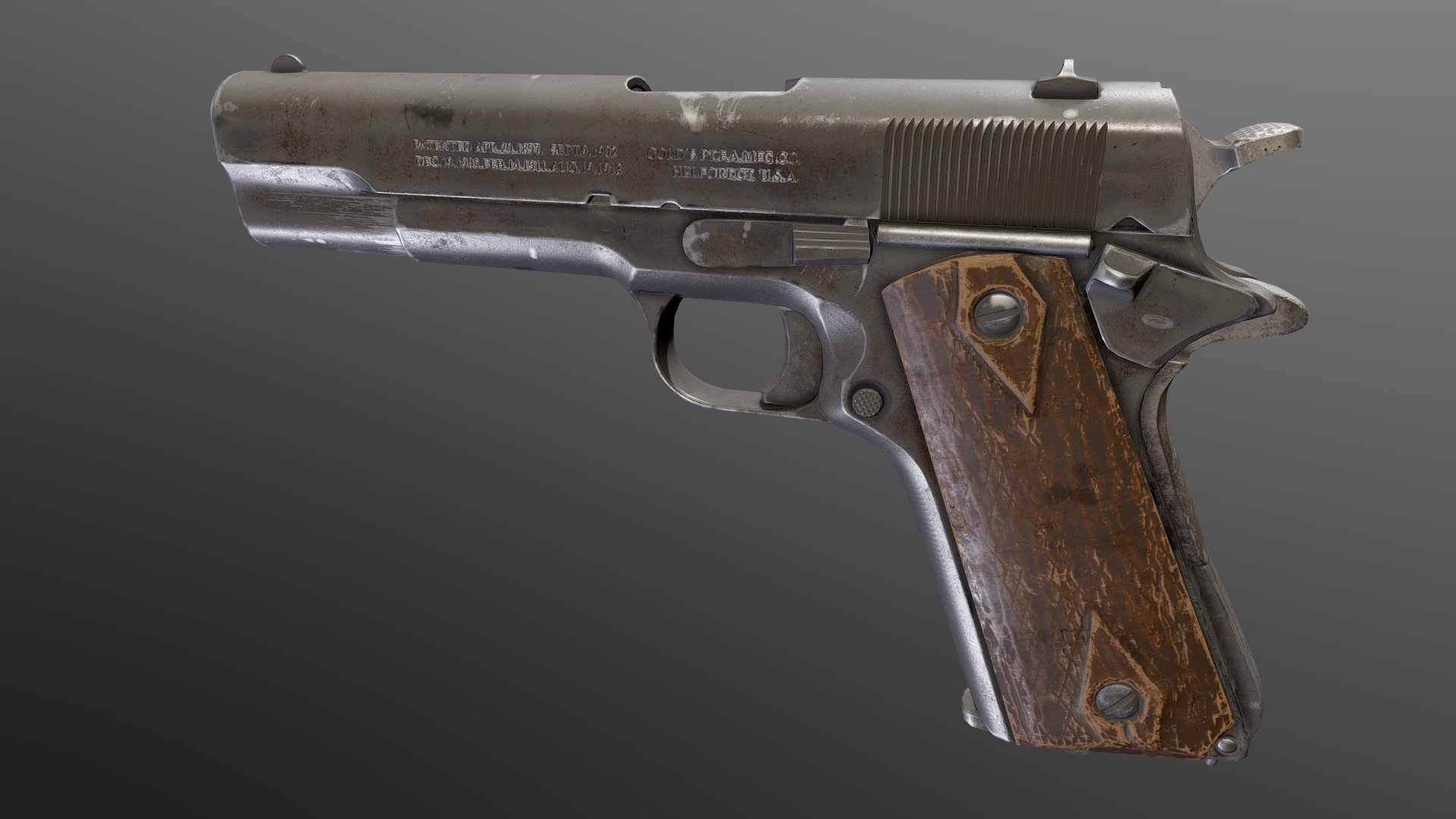 The M1911, also known as the Colt Government or &ldquo;Government