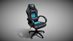 #1 Predator Series Gaming Chair topology, gaming, unreal, realtime, furniture, realistic, unity, 3d, texture, pbr, chair