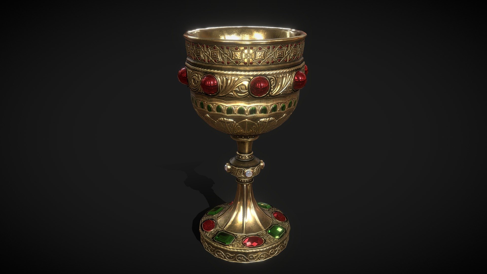 King Goblet / Jeweled Cup - low poly

Triangles: 3.8k
Vertices: 2k

4096x4096 PNG texture - King Goblet / Jeweled Cup - low poly - Buy Royalty Free 3D model by Karolina Renkiewicz (@KarolinaRenkiewicz) 3d model