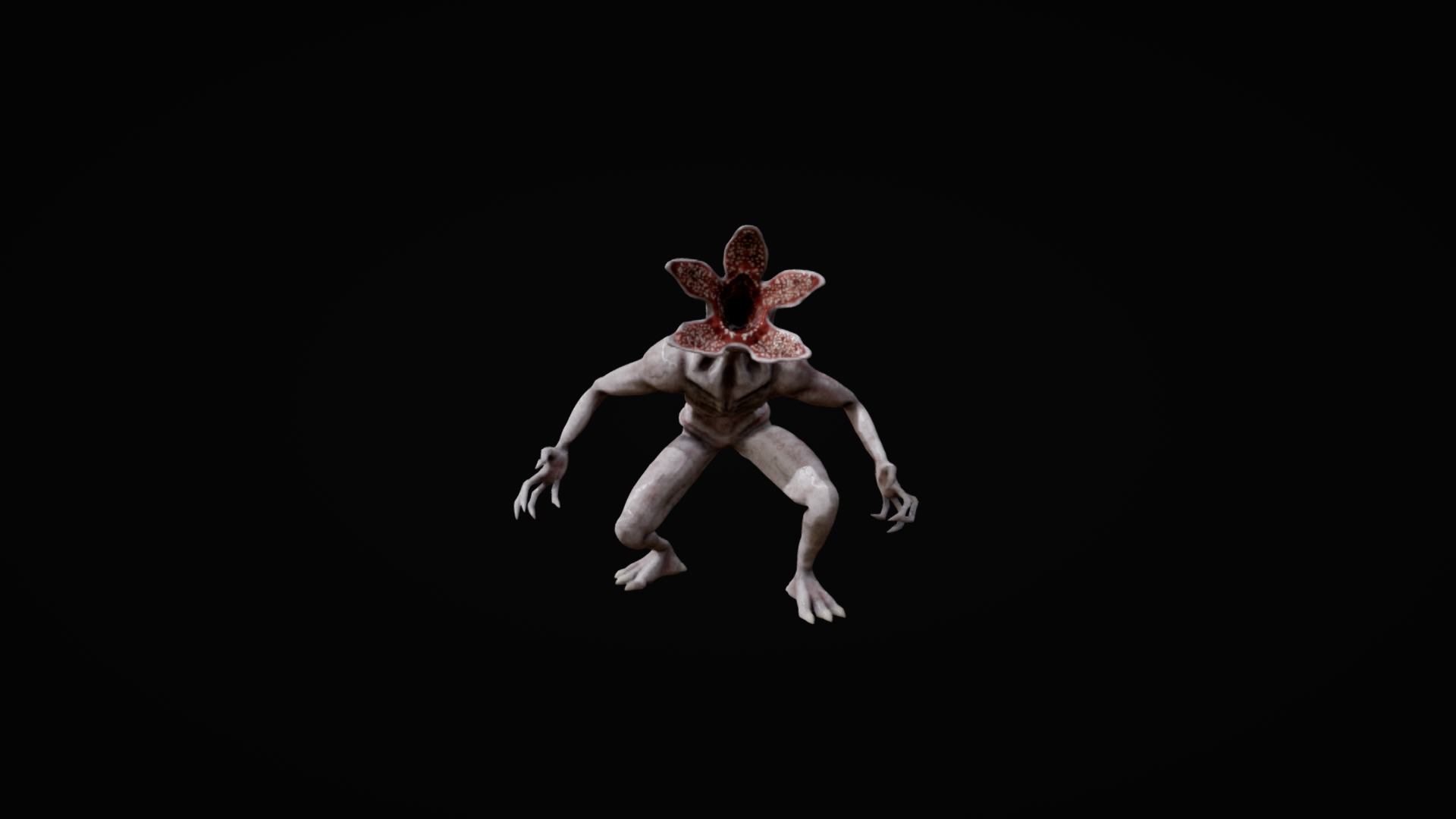 Demogorgon I created in MasterpieceVR. Additional texturing done in Substance Painter 3d model