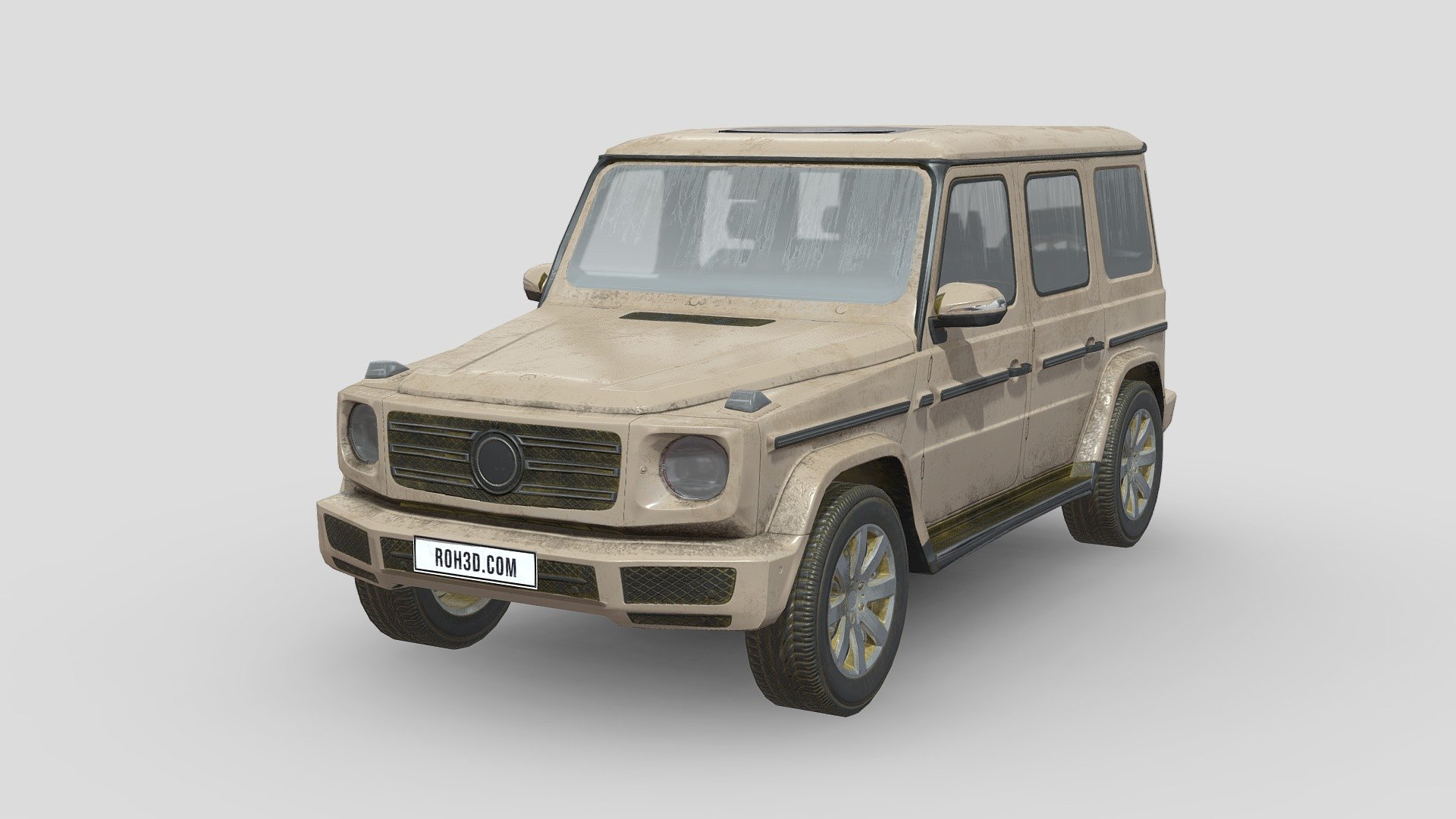 The Mercedes-Benz G-Class, in American English sometimes called G-Wagon, is a four-wheel drive automobile manufactured by Magna Steyr (formerly Steyr-Daimler-Puch) in Austria and sold by Mercedes-Benz. Originally developed as a military off-roader, later more luxurious models were added to the line. In certain markets, it has been sold under the Puch name as Puch G.

The G-Wagon is characterised by its boxy styling and body-on-frame construction. It uses three fully locking differentials, one of the few passenger car vehicles to have such a feature.

Despite the introduction of an intended replacement, the unibody SUV Mercedes-Benz GL-Class in 2006, the G-Class is still in production and is one of the longest-produced vehicles in Daimler's history, with a span of 42 years. Only the Unimog surpasses it 3d model