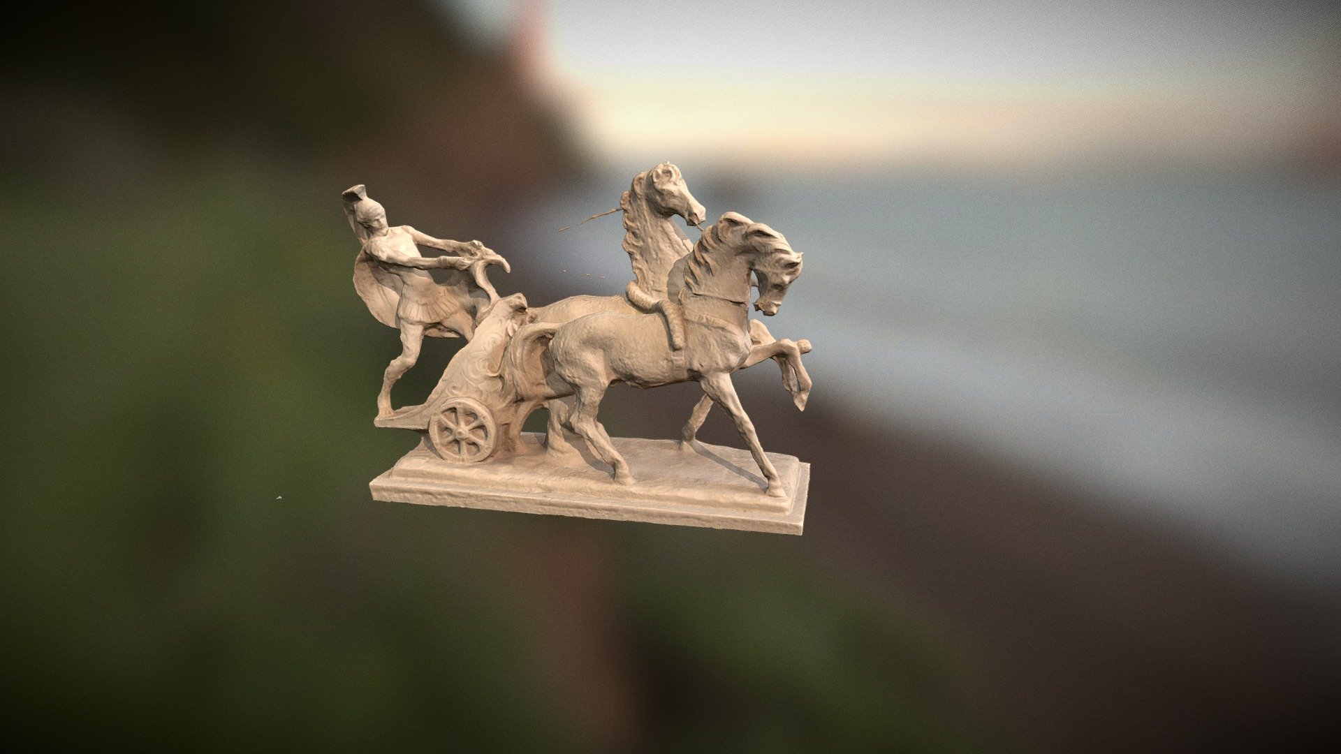 Created in RealityCapture by Capturing Reality from 277 images 
Photoscan of a statuet
Free download

5 mil poly count in download file - Achilles Riding his Chariot - Download Free 3D model by DAC Photoscan (@DACPhotoscans) 3d model