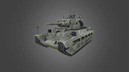 A12 Matilda II Tank track, army, tanks, gamedev, tank, battle, weapon, game, vehicle, military, gun, war