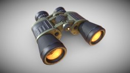 Binoculars props, binoculars, gameasset