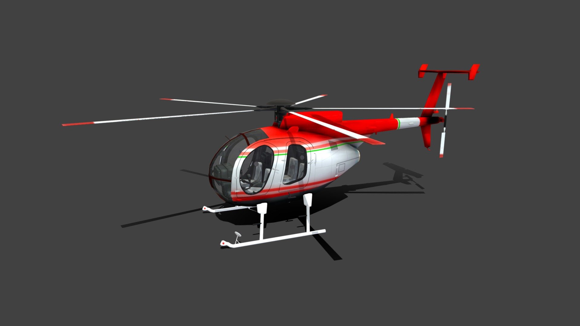 Low-poly Helicopter

created in 3ds max textures are in PNG format 1024x1024,  2048x2048,  4096x4096 total 3 diffuse 2 normal maps - Helicopter Low-poly - Buy Royalty Free 3D model by MaX3Dd 3d model