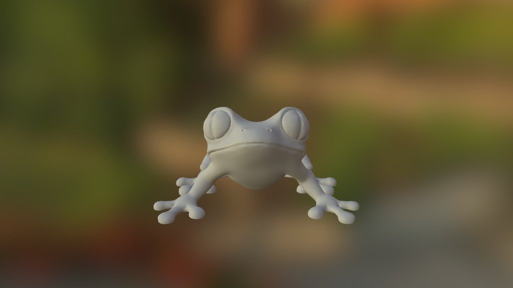 青蛙 - 3D model by FacFox (@michaeledi) 3d model