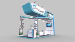 Exhibition Stand 6x3m Prc exhibit, event, display, showcase, advertising, exhibition-stand, exhibition-booth, 6x3m