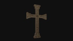 Crucifix historic, gothic, ornaments, crucifix