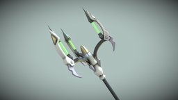 SCJ arms, trident, fictional-weapon