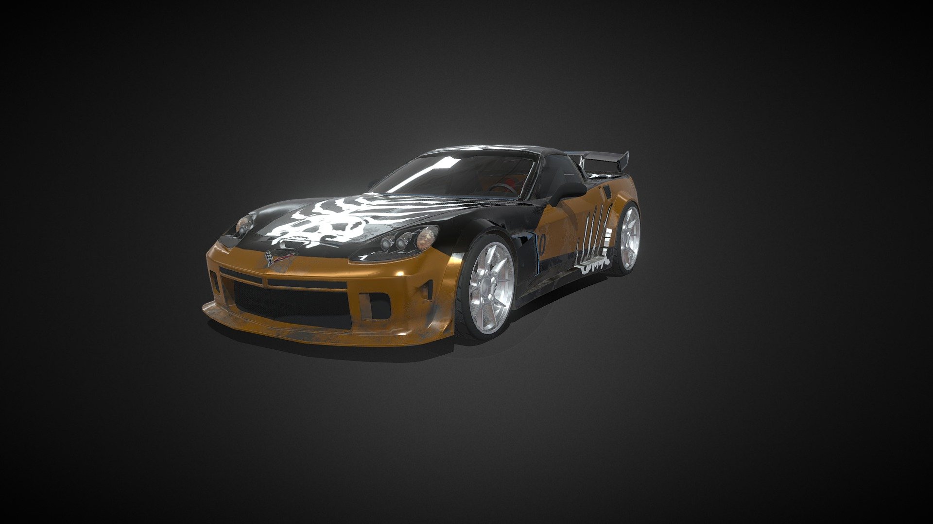 As a tribute and personal proyect I`m working on all NFS Most Wanted original blacklist cars. Hope you enjoy them!

You can see more about this project on https://www.artstation.com/m3dov 
Also you can follow my insta https://www.instagram.com/3dov_mxn/ - Webster Corvette NFSMW - Download Free 3D model by memoov (@movartD) 3d model