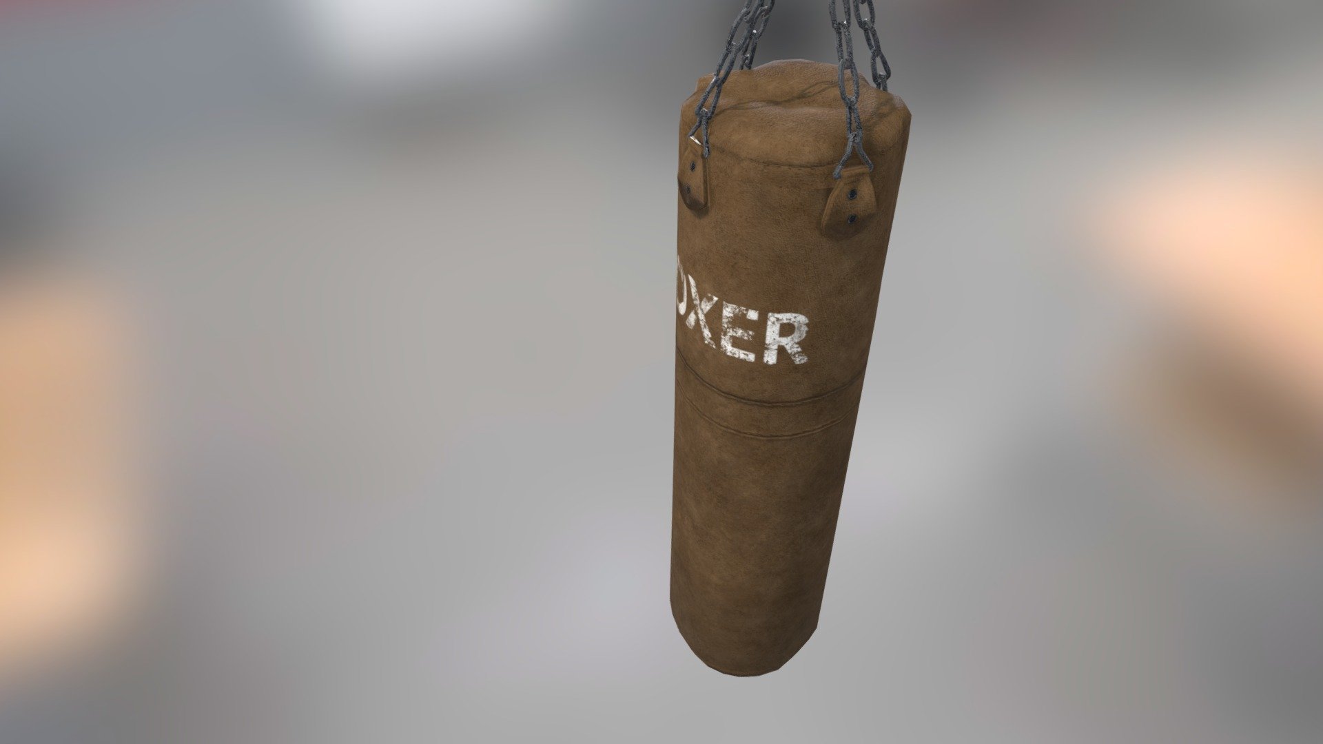 Punching Bag - Buy Royalty Free 3D model by Mixall (@Mixaills) 3d model