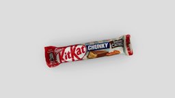 KitKat Chunky Salted Caramel chocolate, kitkat, nestle, qlone, 1scanaday