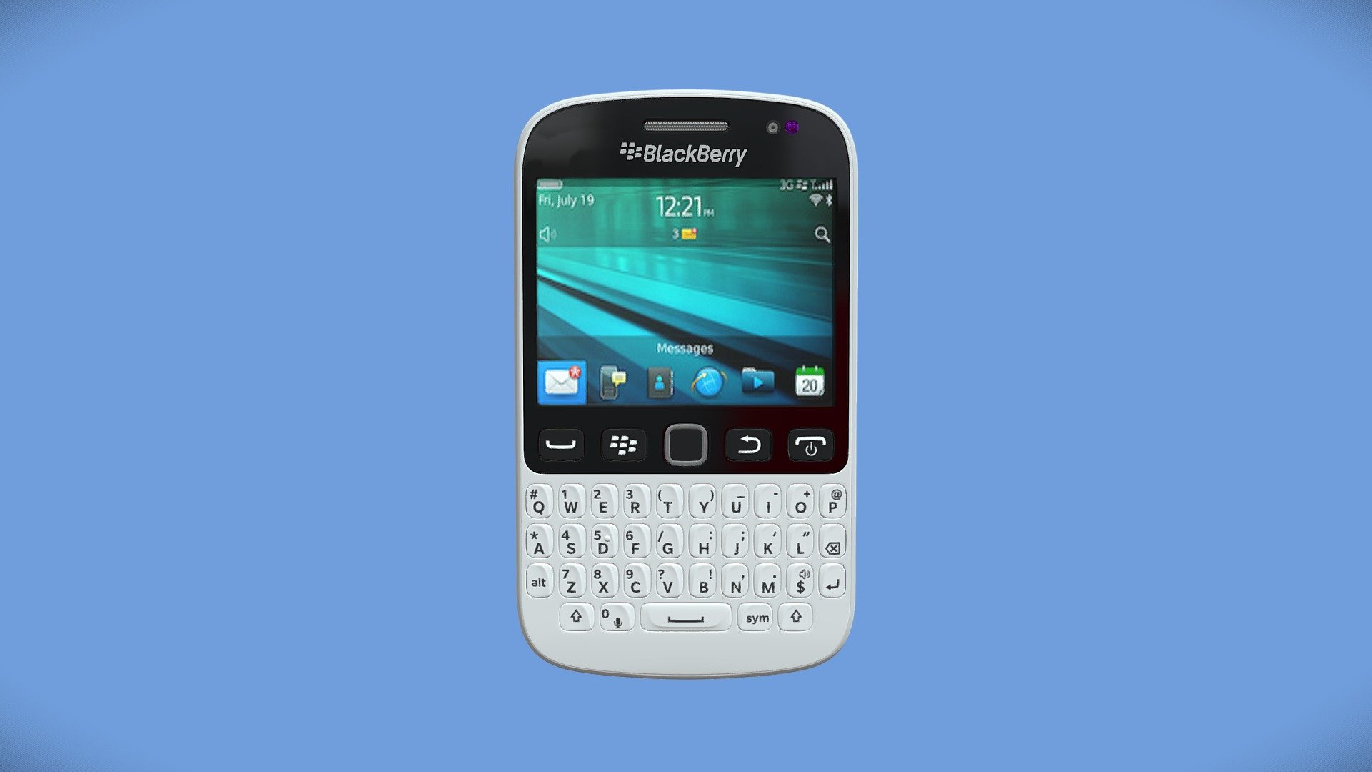BlackBerry 9720 - BlackBerry 9720 - 3D model by MD.Jobair Hossain (@samrat33k) 3d model