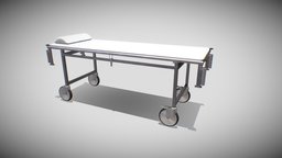 Medical Trolley wheel, trolley, bed, clinic, seat, cart, wheelchair, invalid, paramedic, chair, medical