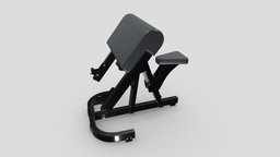 Technogym Pure Scott Bench bike, room, bench, set, rack, sports, fitness, gym, equipment, cycling, collection, vr, ar, press, exercise, treadmill, training, professional, machine, rower, weight, workout, racks, weightlifting, home, sport, dumbells