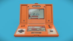 Game And Watch Dual Screen Donkey Kong arcade, assets, hd, prop, photorealistic, gameprop, new, arcademachine, props, realistic, real, realism, photorealism, game-prop, game-asset, photo-realistic, movieprop, arcadegame, photo-realism, gameandwatch, asset, gameasset, 2023, gamingasset, arcade-game, 3dee, game-and-watch, gaming-prop, movie-prop, movieasset, movie-asset, gamingprop