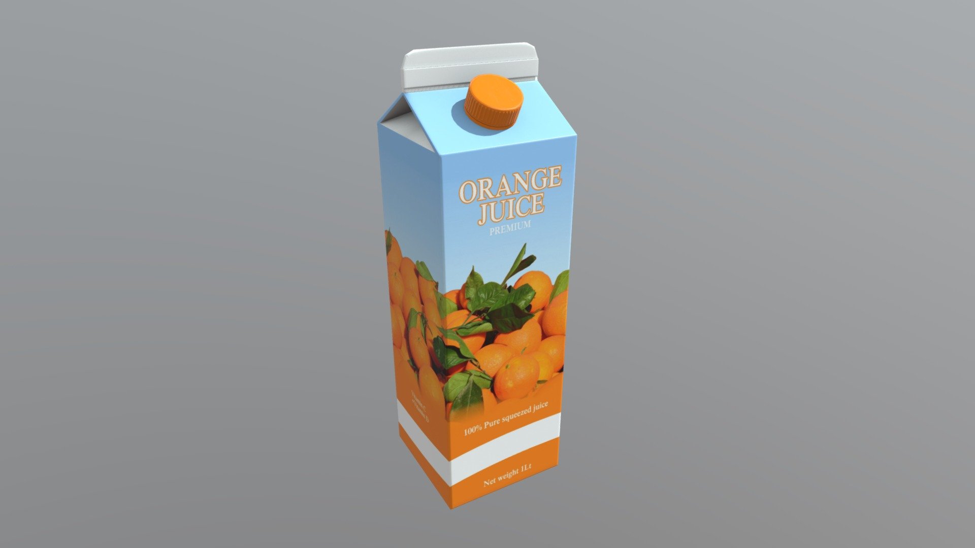 &lsquo;Squeezed and with a plus of Vitamin D, Orange Juice premium!' Includes x2048 PBR textures. The normal map is baked from the high poly model.

If you need help with this model or have a question – please do not hesitate to contact with me. I will be happy to help you.

Contact: plaggy.net@gmail.com - Orange Juice - Buy Royalty Free 3D model by plaggy 3d model