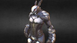 Bunny V.7plus bunny, secondlife