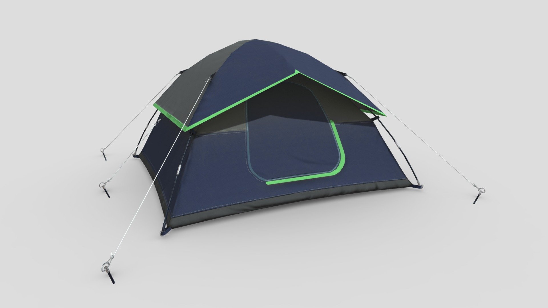 Camping Tent 3D Model by ChakkitPP.




This model was developed in Blender 2.90.1

Unwrapped Non-overlapping and UV Mapping

Beveled Smooth Edges, No Subdivision modifier.


No Plugins used.




High Quality 3D Model.



High Resolution Textures.

Polygons 13329 / Vertices 13918

Textures Detail :




2K PBR textures : Base Color / Height / Metallic / Normal / Roughness / AO

File Includes : 




fbx, obj / mtl, blend
 - Camping Tent - Buy Royalty Free 3D model by ChakkitPP 3d model