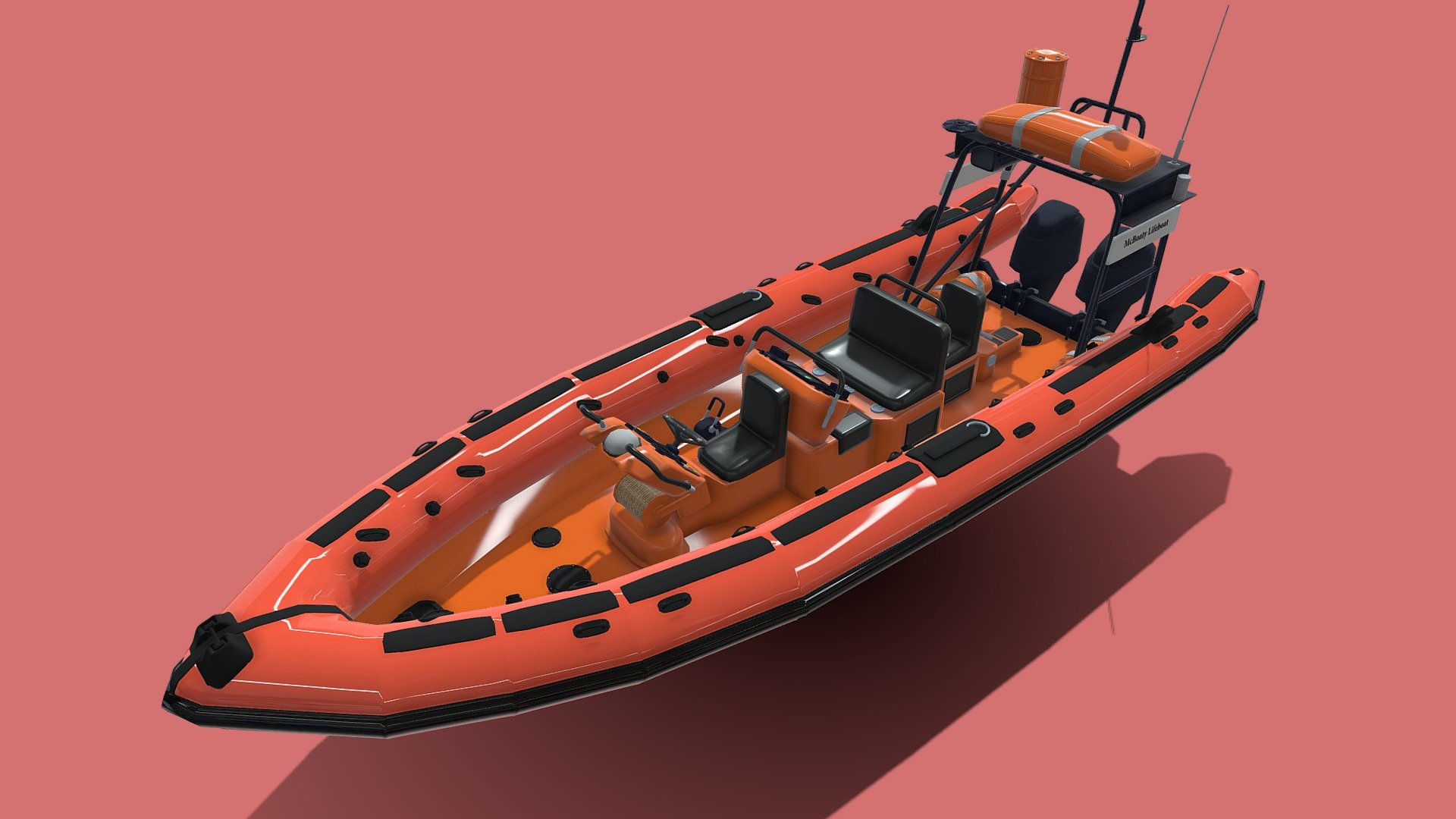 Motor boat - Buy Royalty Free 3D model by yankobe (@yankobe.do) 3d model