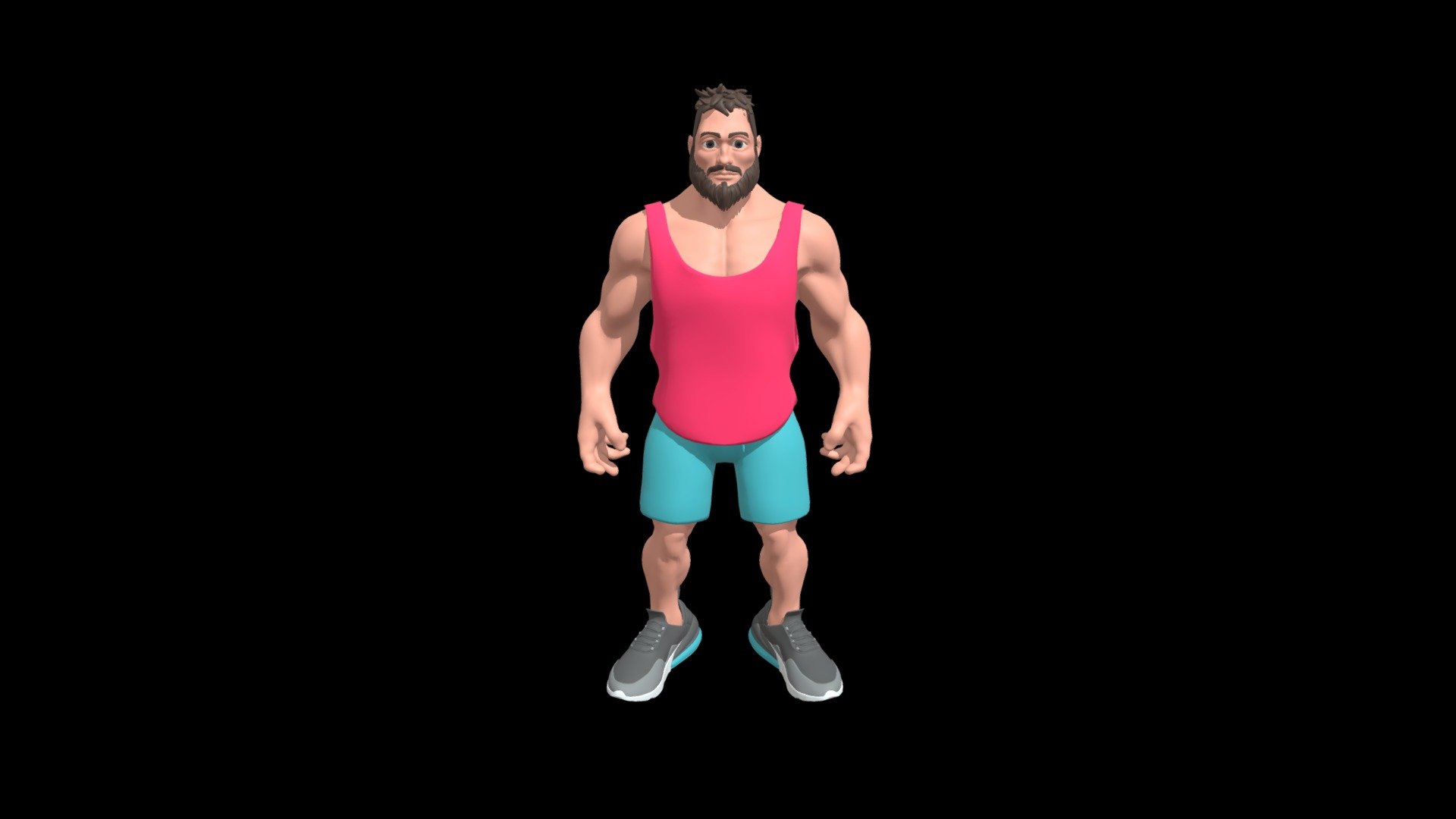 Muscle Club - 3D model by Trappist1 (@chevypl) 3d model
