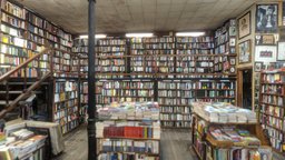 Paradiso Bookstore (WIP) scanning, library, magazine, books, interiordesign, bookstore, phoogrammetry, gijon, scan, decoration, interior