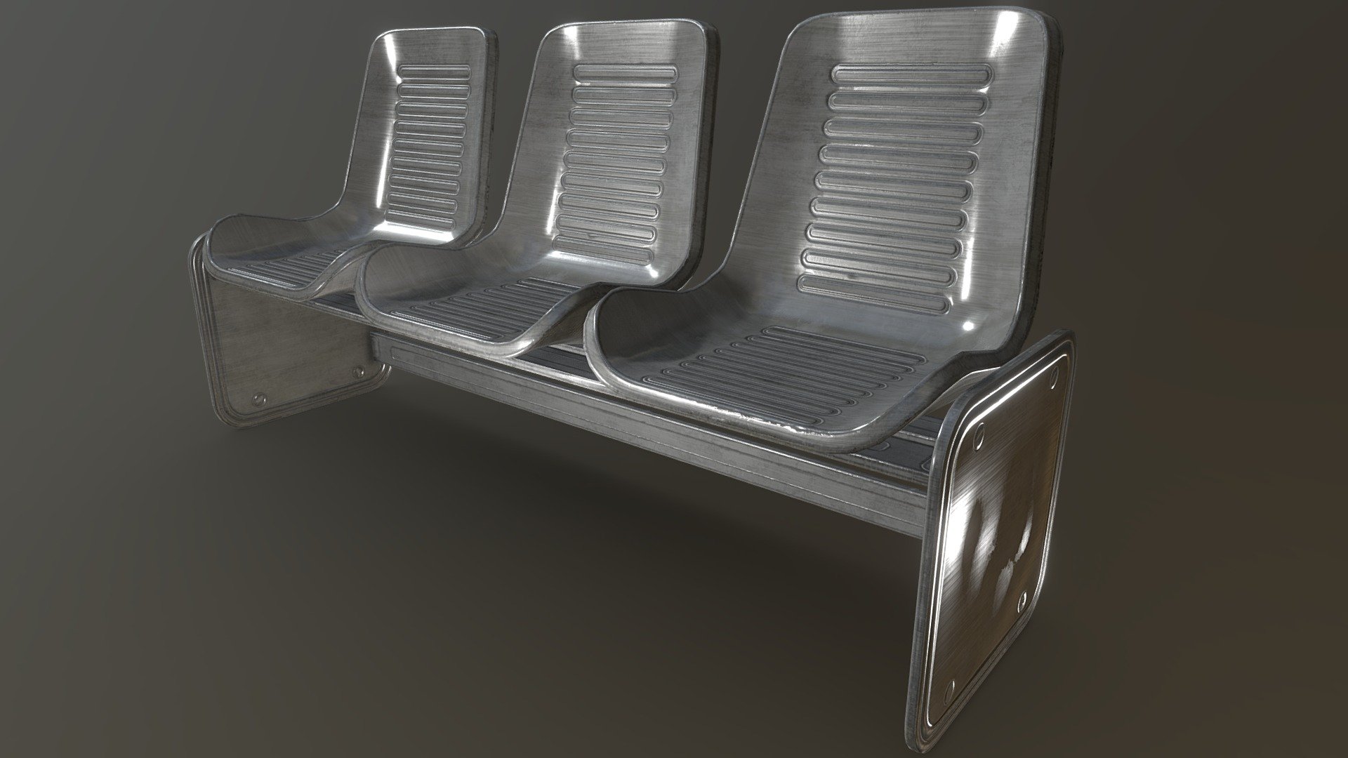 This is an asset of an upcoming Fallout 4 mod of mine, where I will make a bunch of placeable Fallout 3 Furniture for the Fallout 4 workshop mode. This asset is a remake of the Vault Bench asset from Fallout 3. This model was created from the ground up with a modern PBR workflow, whilst making sure to stick to the original cool design of the game.

-PBR - Metallic Roughness - 4k 8 Bit Dithering - Fallout 3 - Vault Bench - Mod Remake - Buy Royalty Free 3D model by AidanWatts3D (@AidanWatts_3D) 3d model