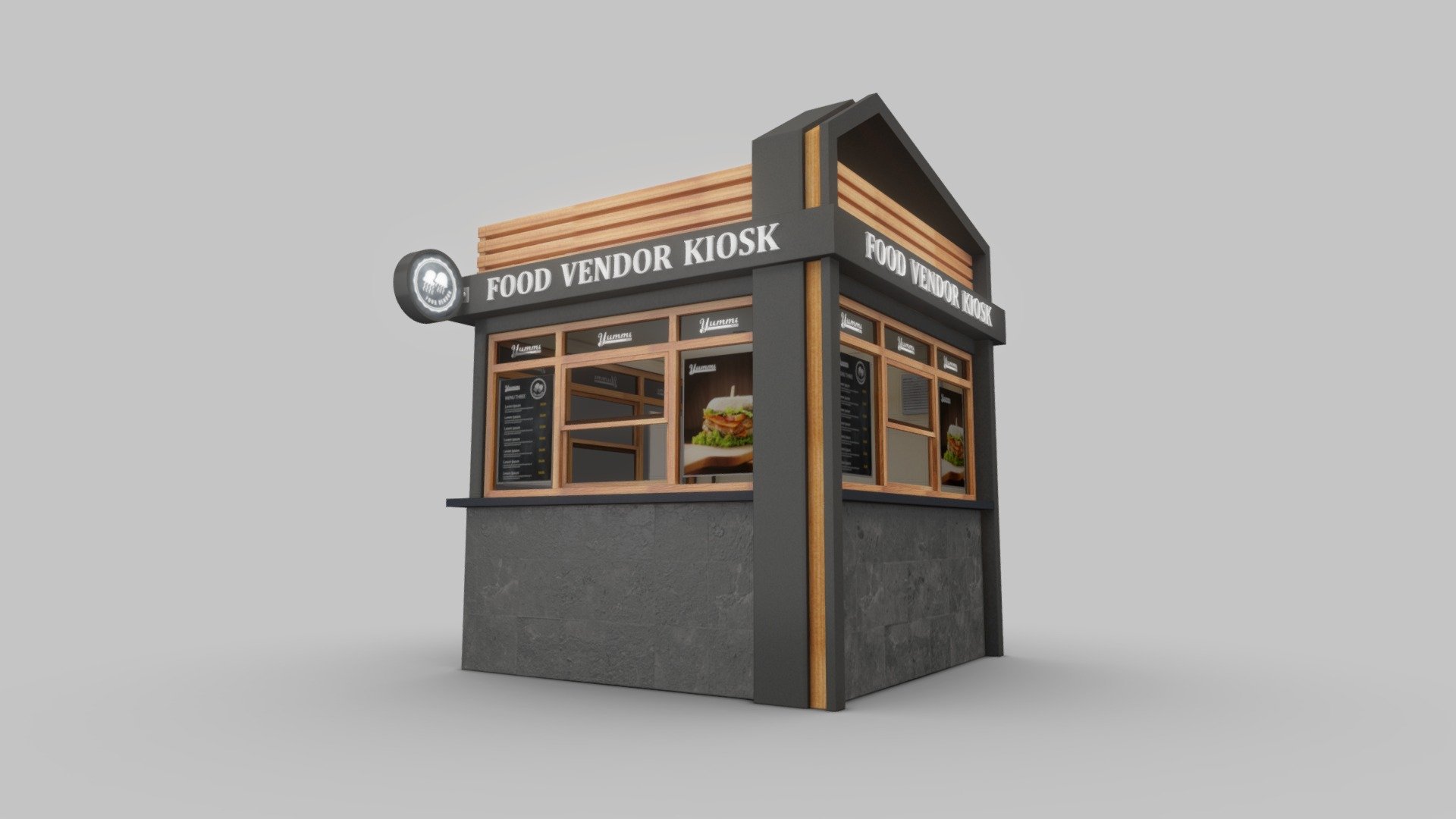 food vendor kios 3d model

Format:





Autodesk 3ds max 2018 / V-ray 3.60.03 render




Autodesk 3ds max 2015 / Default scanline render




Obj format




Fbx format


 - FOOD VENDOR KIOSK TD - Buy Royalty Free 3D model by fasih.lisan 3d model