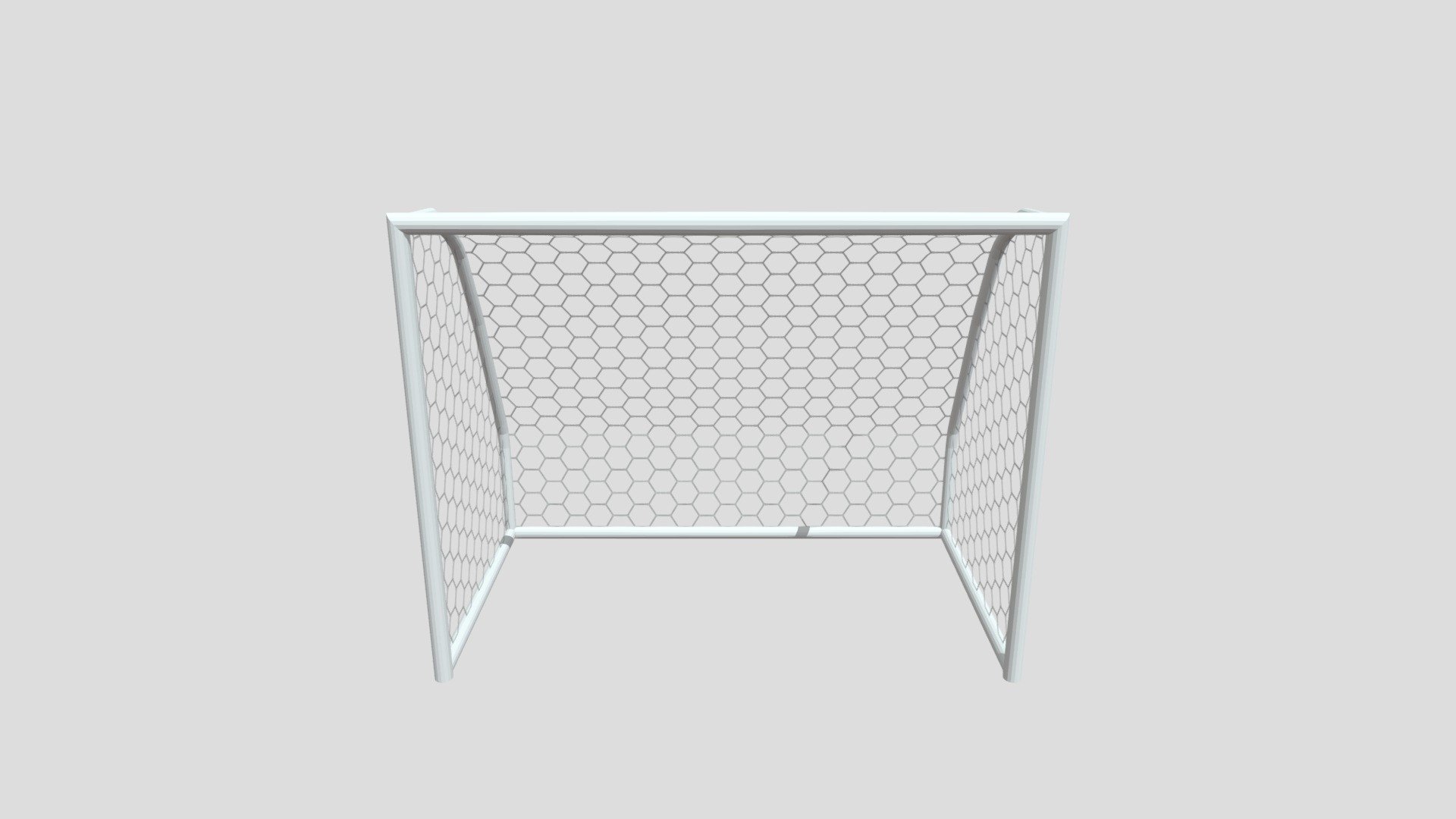 Very nice football goal model to integrate in your virtual and real environment! BY-SA. By Scopia at https://resources.blogscopia.com/category/models/. More models (download, AR, VR) here : https://1-3D.com &hellip; - Football goal - Download Free 3D model by 1-3D.com 3d model