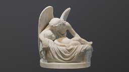 Le Murmure De Lange_Musée dOrsay paris, angel, antique, classic, statue, printable, orsay, photogrammetry, art, scan, sculpture