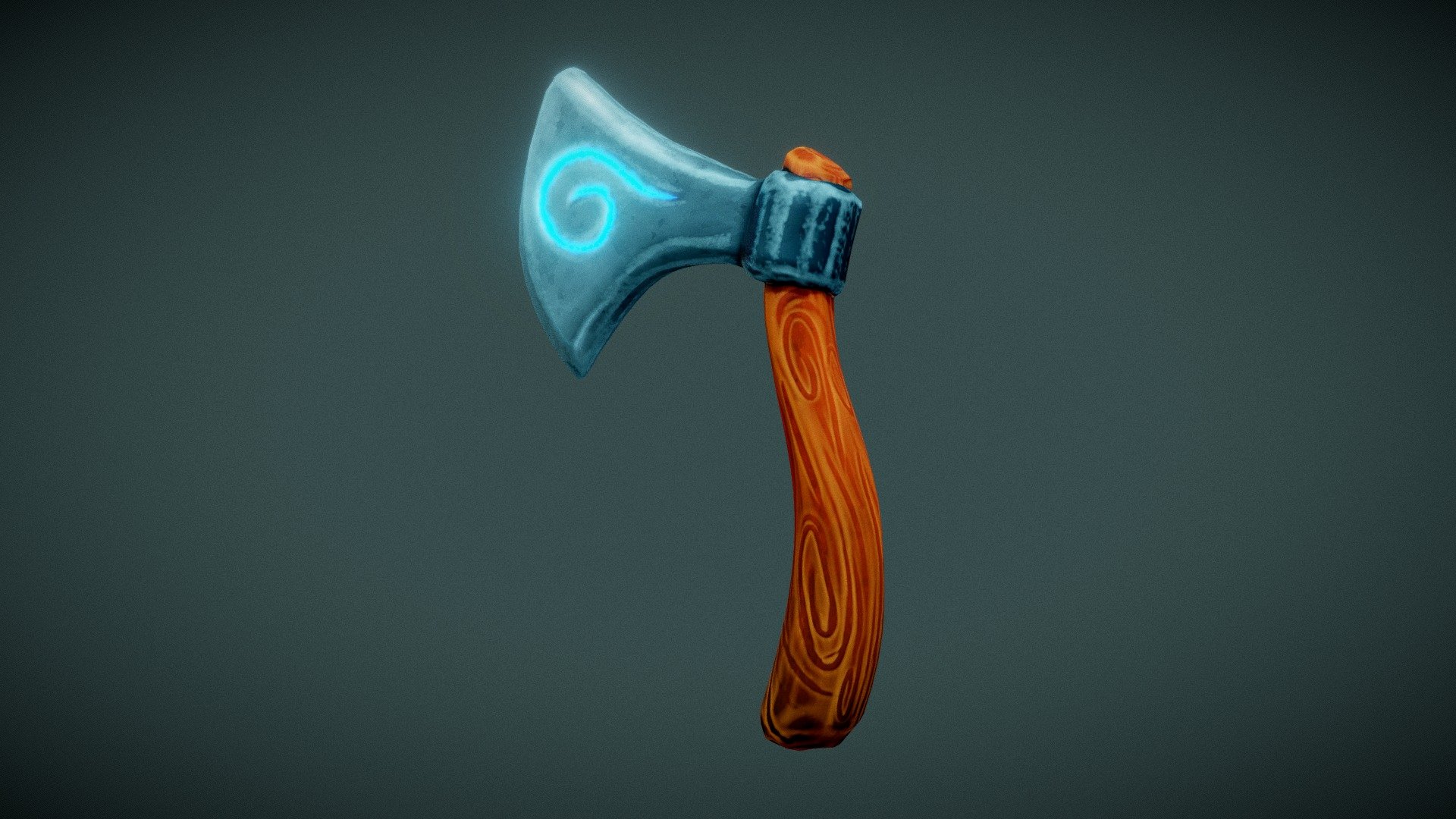 Stylized wooden axe. Low poly and pbr. Suitable for games and renders - Stylized Wooden Axe - Download Free 3D model by Pasindu.Anjana 3d model