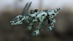 Drege Robo tiger, mech, mechanical, lion, character, robot