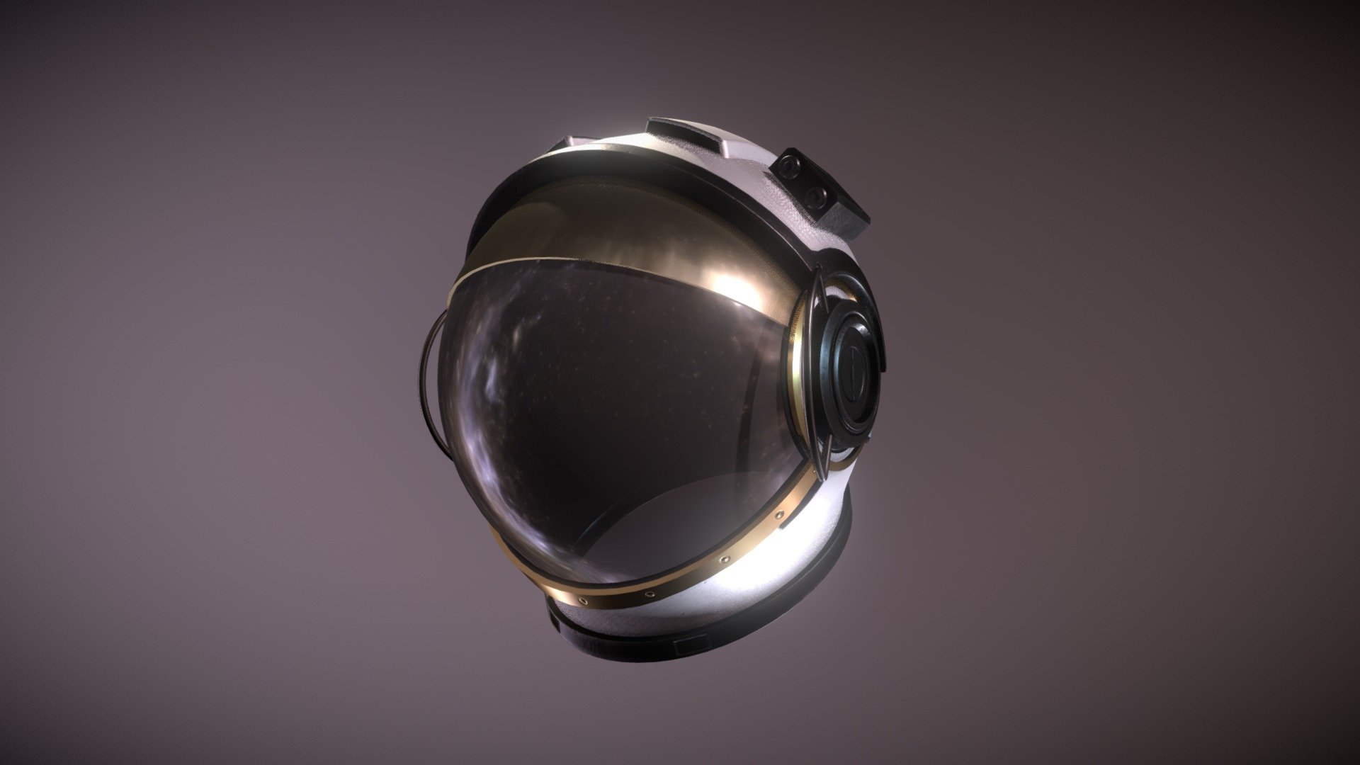 Sci-fi astronaut helmet - Helmet - 3D model by Jabol (@Jabol_gd) 3d model