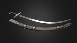Shamshir Persian Sword