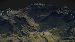 Iceland Mountains Landscape