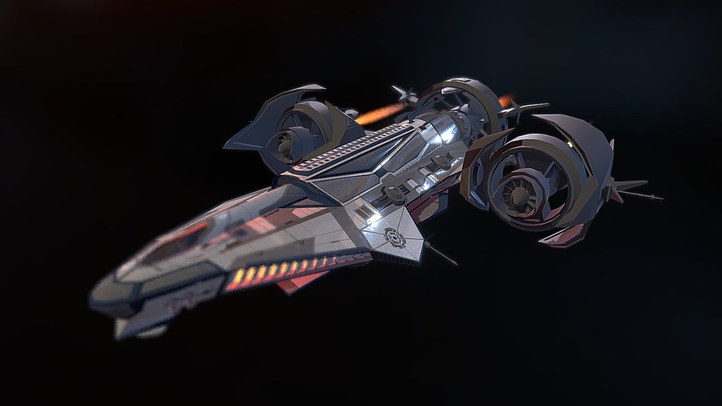 Spaceship for the online game &ldquo;Star Conflict