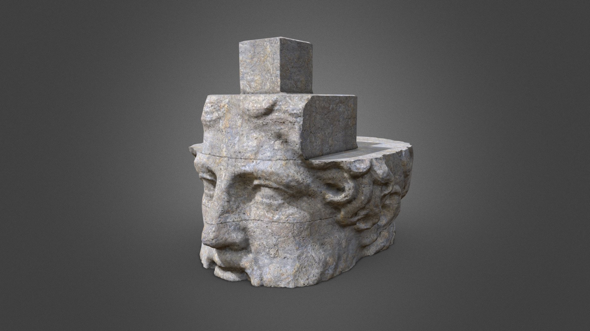 a statue head of ancient god herm made of stone blocks. under construction.

Asset for environment setup - Statue Under Construction - environment asset - Download Free 3D model by Samuel Francis Johnson (Oneironauticus) (@oneironauticus) 3d model