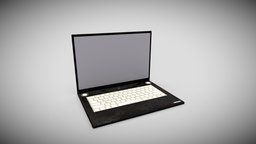 Laptop Black gadget, laptop, electronic, electronics, substancepainter, substance, 3dmodel, black