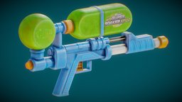Super Soaker XP-100 toy, water, soaker, gun, super