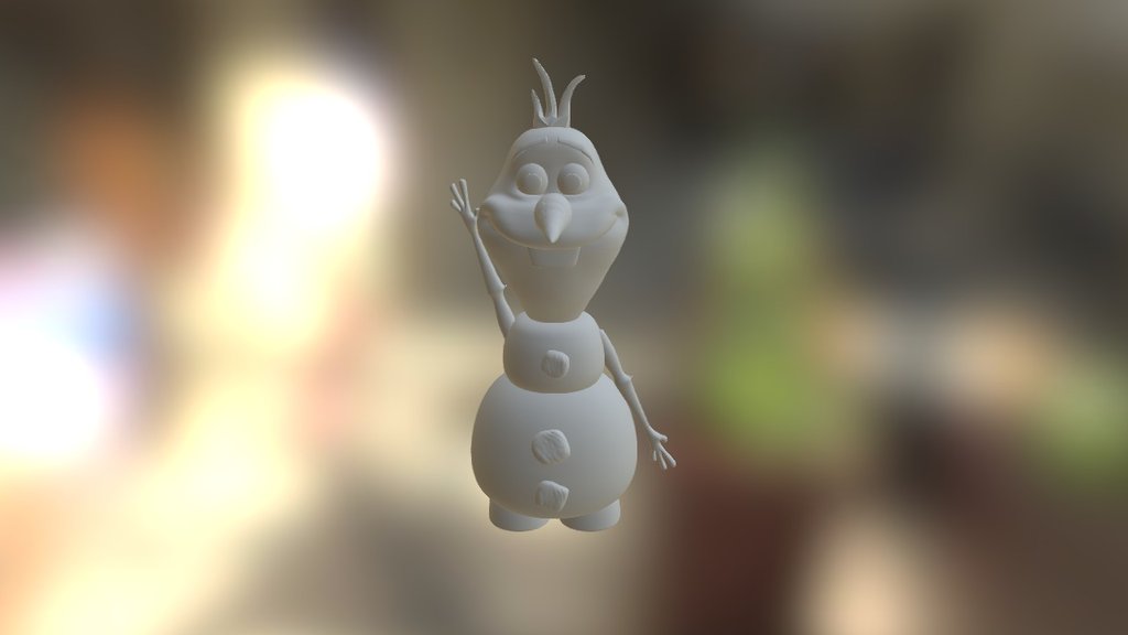 Olaf - 3D model by FacFox (@michaeledi) 3d model