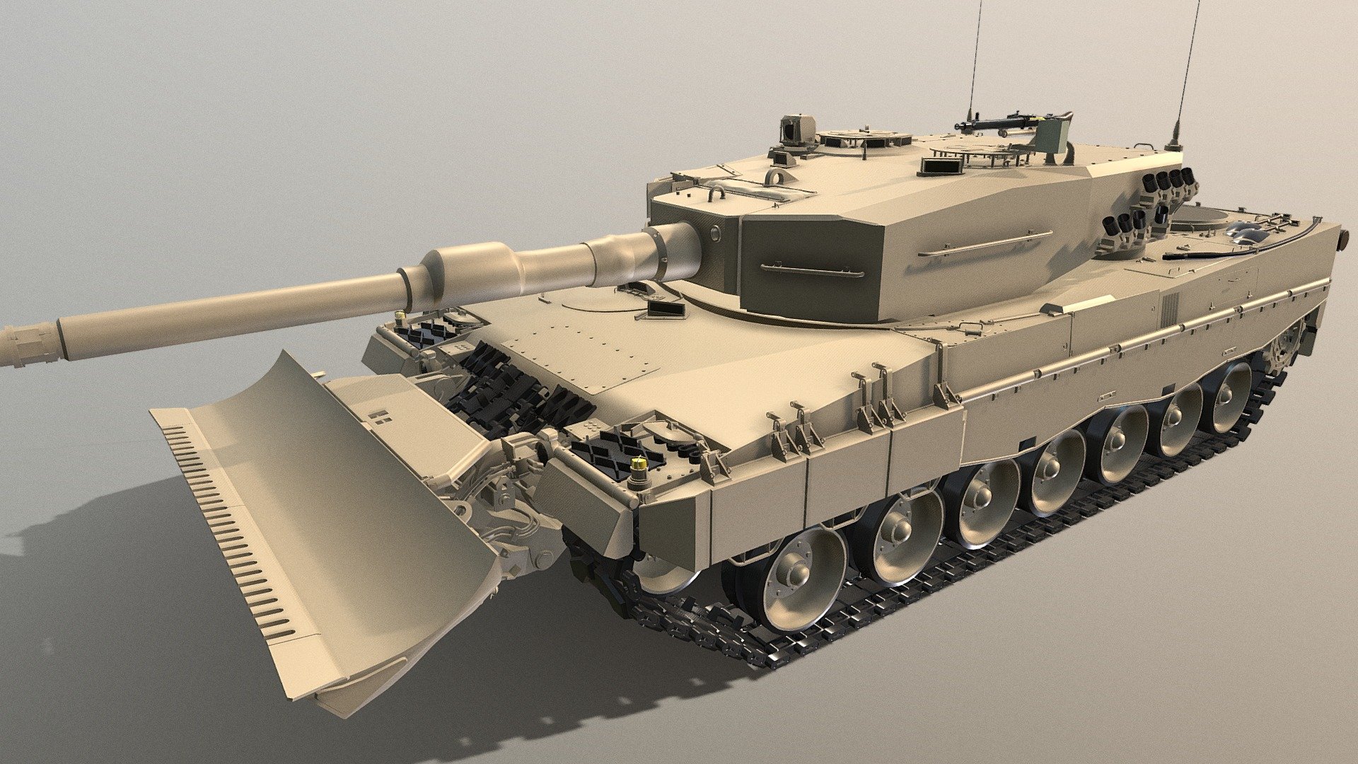 Leopard2A4 Mit M-Satz - 3D model by CloudHubOmniTeam (@cloudhub) 3d model